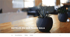 Desktop Screenshot of hotelessanpedrosula.com